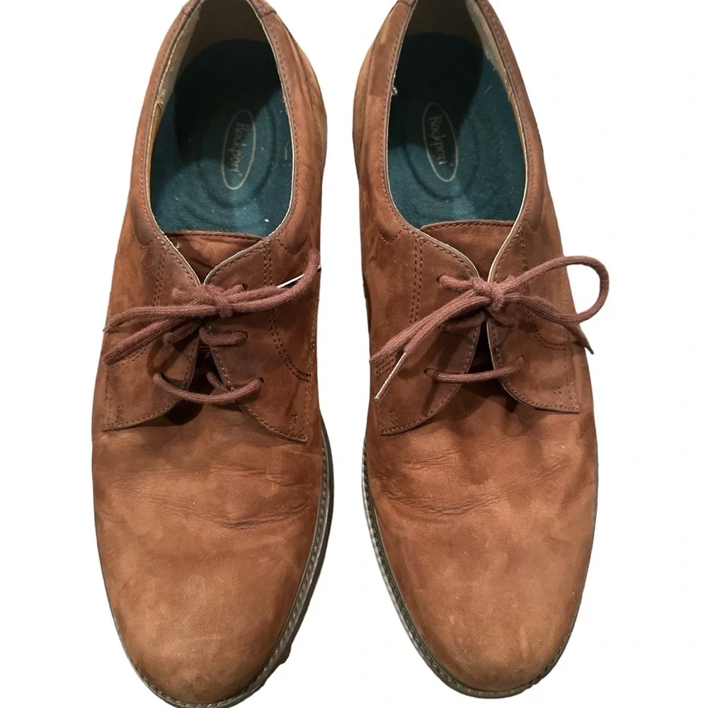 Rockport Men’s Brown‎ Shoes Sz 13M Excellent